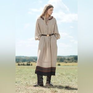 Zara Studio limited edition long print dress